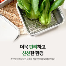 Load image into Gallery viewer, Small 2Packs , 304 Stainless Steel Food Storage Container with Lids(400+600 ml)