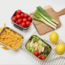 Load image into Gallery viewer, Amazing New Concept Airtight container(Food container)_All Stainless steel 304