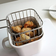 Load image into Gallery viewer, Enamel Pot & Refrigerating Containers with Cap White, Food storage, Food container