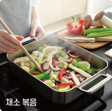 Load image into Gallery viewer, Cypress Wood Steamer inclouded Griddle&lids (Big Size 13.58" * 11.61")