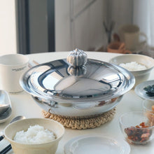 Load image into Gallery viewer, Gourmet 316Ti 5Layers stainless steel Hot pot with Pumpkin Lid (shipping included)