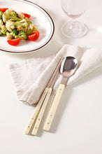 Load image into Gallery viewer, Casabello Vibrant Handle Cutlery Set Premium 304 Stainless Steel Flatware with Vibrant Polka Dot Handles, Durable & Elegant Tableware for Stylish Dining