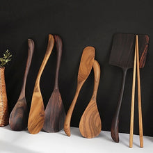 Load image into Gallery viewer, Natural wood cookware