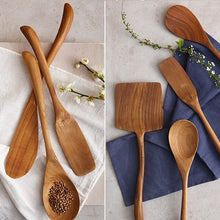 Load image into Gallery viewer, Natural wood cookware