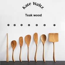 Load image into Gallery viewer, Natural wood cookware