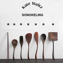 Load image into Gallery viewer, Natural wood cookware