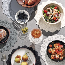Load image into Gallery viewer, LIANA Silicone Round Placemats for Dining Table