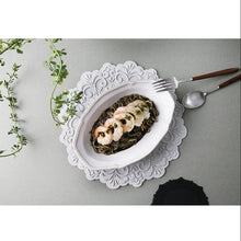 Load image into Gallery viewer, LIANA Silicone Round Placemats for Dining Table