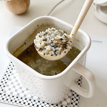 Load image into Gallery viewer, Enamel Pot & Refrigerating Containers with Cap White, Food storage, Food container