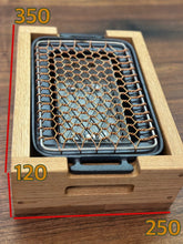 Load image into Gallery viewer, Mini Tabletop Copper gridiron Brazier