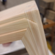 Load image into Gallery viewer, Cypress Steamer Square 2Tier with locking rabbet joints (Hinoki Steamer)