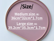 Load image into Gallery viewer, Half moon Non-Slip Unique Tray
