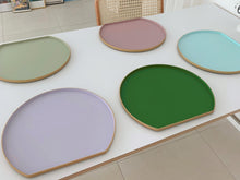 Load image into Gallery viewer, Half moon Non-Slip Unique Tray