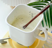 Load image into Gallery viewer, Enamel Pot & Refrigerating Containers with Cap White, Food storage, Food container