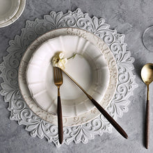 Load image into Gallery viewer, LIANA Silicone Round Placemats for Dining Table