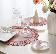 Load image into Gallery viewer, LIANA Silicone Round Placemats for Dining Table