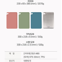 Load image into Gallery viewer, TRUE Index Cutting Board 4P set