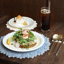 Load image into Gallery viewer, LIANA Silicone Round Placemats for Dining Table