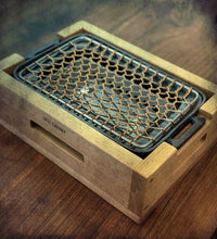 Load image into Gallery viewer, Mini Tabletop Copper gridiron Brazier