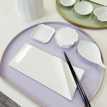 Load image into Gallery viewer, Half moon Non-Slip Unique Tray