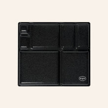 Load image into Gallery viewer, Porcelain Enamel Divided Plates Black