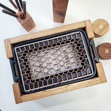 Load image into Gallery viewer, Mini Tabletop Copper gridiron Brazier
