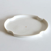 Load image into Gallery viewer, Gold Rim Coffee Cup & Tray Set