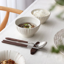 Load image into Gallery viewer, Premium Walnut wood Handle Flatware set