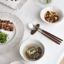 Load image into Gallery viewer, Premium Walnut wood Handle Flatware set