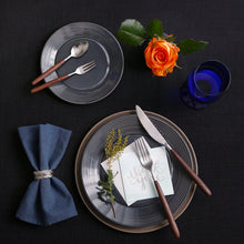 Load image into Gallery viewer, Premium Walnut wood Handle Flatware set