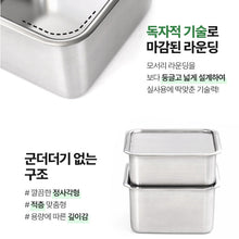 Load image into Gallery viewer, Medium 2Packs, 304 Stainless Steel Food Storage Container with Lids (650+1000 ml)
