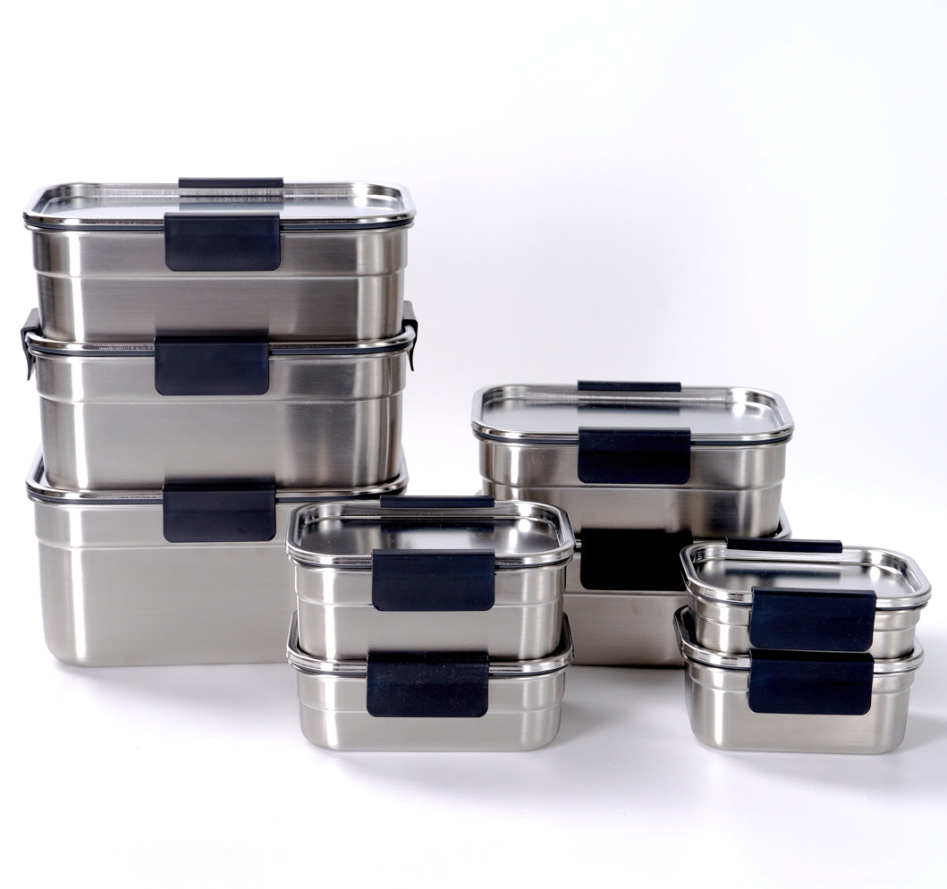 Amazing New Concept Airtight container(Food container)_All Stainless steel 304