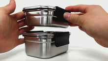 Load and play video in Gallery viewer, Amazing New Concept Airtight container(Food container)_All Stainless steel 304

