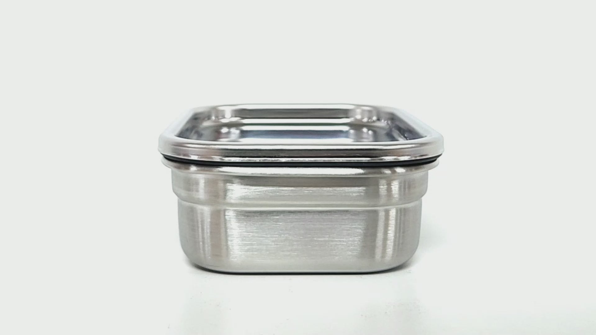 Stainless Steel Rectangular Airtight Food Storage Container