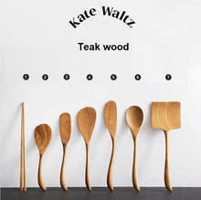 Load image into Gallery viewer, Natural wood cookware
